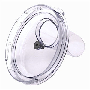 Låg til skål i foodprocessor fra Braun.